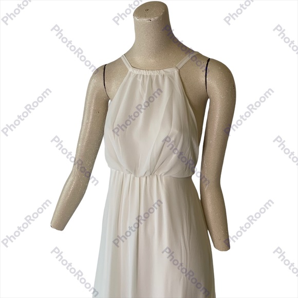 Show Me Your Mumu Amanda Maxi Dress Ivory Small - Picture 2 of 6